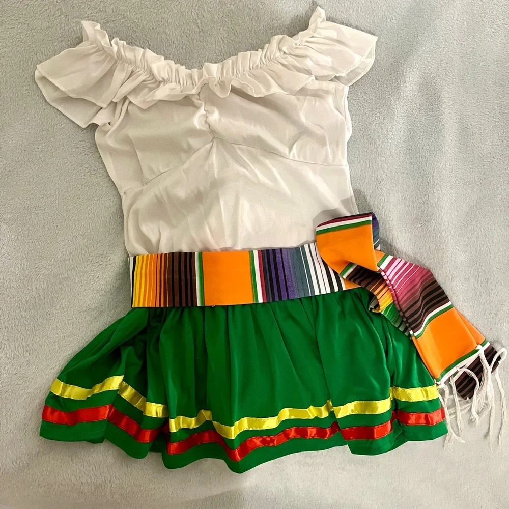 Cinco de Maio Mexican Costume for Women - Picture 2 of 2